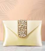 golden clutch women's purse bridal bag for casual detachable strap evening sling bag
