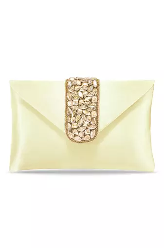 golden clutch women's purse bridal bag for casual detachable strap evening sling bag