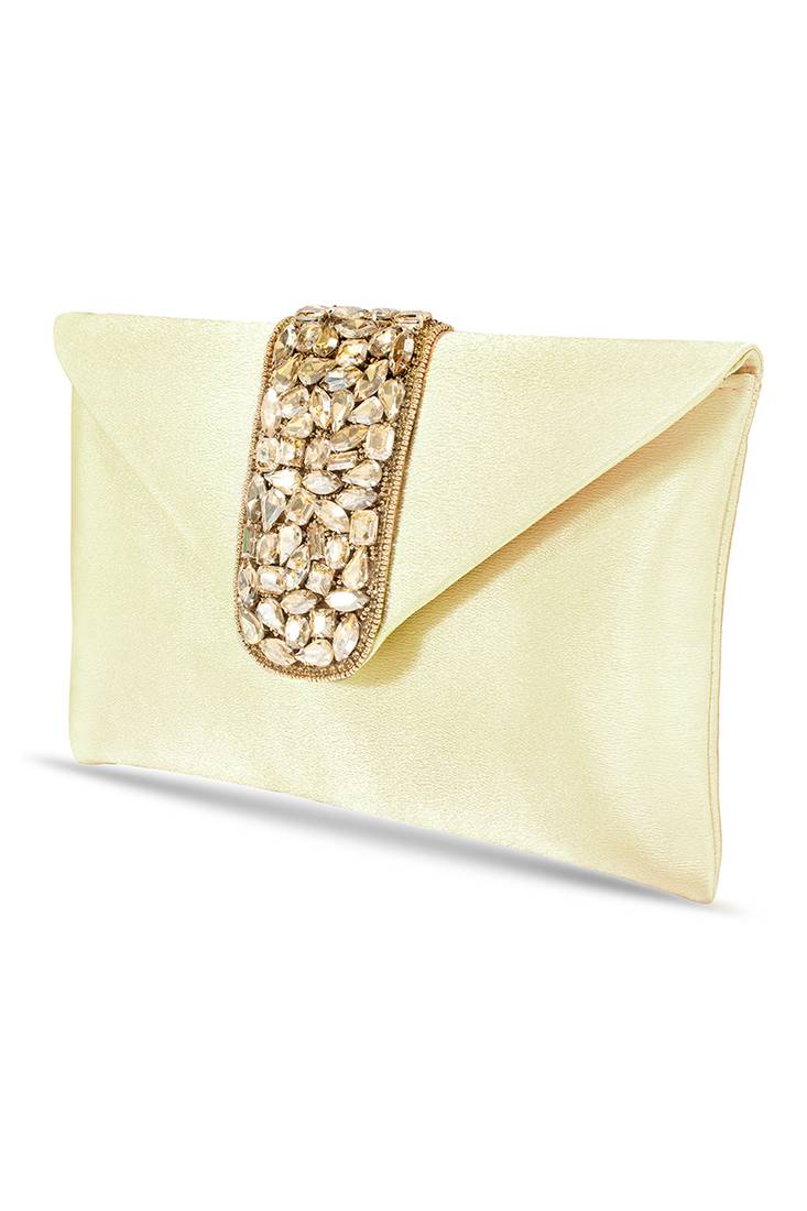 golden clutch women's purse bridal bag for casual detachable strap evening sling bag