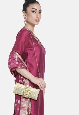 indian  gift for women evening bag clutch ethnic bride purse with drawstring 2