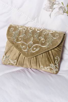 brown clutch purses gift for women handmade evening handbags bridal clutch 1