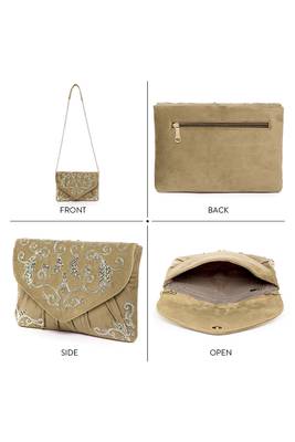 brown clutch purses gift for women handmade evening handbags bridal clutch 5