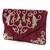 maroon clutch purses gift for women handmade evening handbags bridal clutch