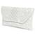 white embellished clutch bag ethnic purse for women & girls