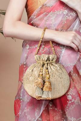 Indian potli bags evening bag clutch ethnic bride purse with drawstring gifts for women 1