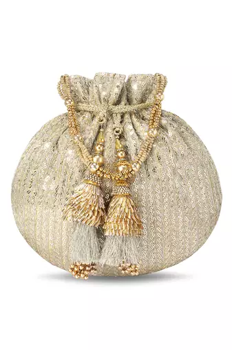 Indian potli bags evening bag clutch ethnic bride purse with drawstring gifts for women