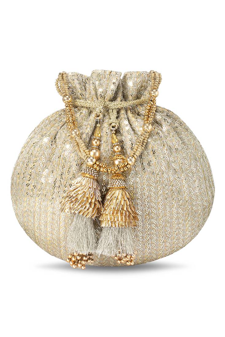 Indian potli bags evening bag clutch ethnic bride purse with drawstring gifts for women