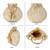 Indian potli bags evening bag clutch ethnic bride purse with drawstring gifts for women