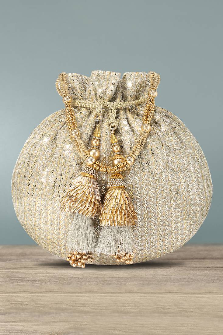Indian potli bags evening bag clutch ethnic bride purse with drawstring gifts for women