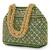 Green potli bag gift for women handmade evening wristlet handbag stylish bridal purse fashion bag