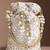 Golden white embellished potli bag ethnic wristlet purse for women & girls