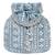 Blue potli bag gift for women handmade evening handbag stylish bridal wristlet purse fashion bag