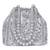 Silver potli purses handmade evening handbag stylish bridal fashion wristlet bag for women