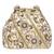Cream potli bag gift for women handmade evening bags stylish bridal wristlet purse fashion bag