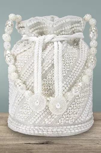 Indian potli bags evening bag clutch ethnic bride purse with drawstring gifts for women