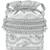 Embellished potli bag ethnic wristlet purse for women