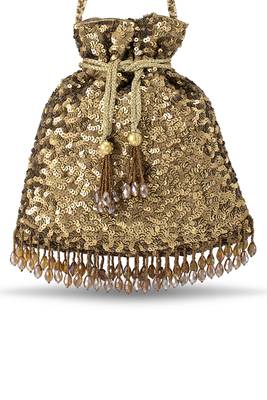 Indian potli bags gift for women evening bag clutch ethnic bride purse with drawstring 2