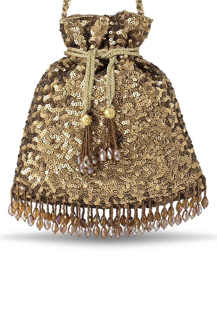 Indian potli bags gift for women evening bag clutch ethnic bride purse with drawstring