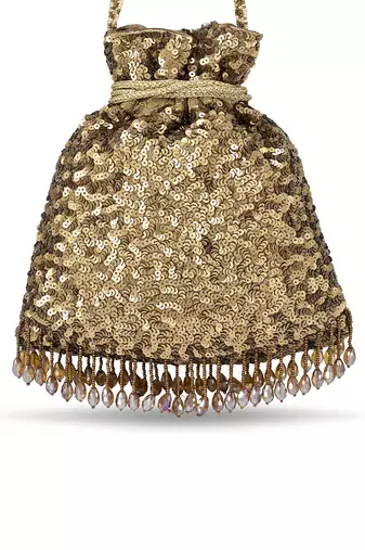 Indian potli bags gift for women evening bag clutch ethnic bride purse with drawstring
