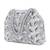 Silver potli bag gift for women evening bag clutch ethnic bride purse with drawstring