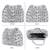 Silver potli bag gift for women evening bag clutch ethnic bride purse with drawstring