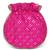 Rani pink ethnic embroidered potli bag for women