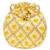 Yellow ethnic embroidered potli bag for women fancy evening wristlet purse bag