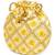 Yellow ethnic embroidered potli bag for women fancy evening wristlet purse bag