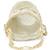 Cream embellished potli bag ethnic wristlet purse for women & girls