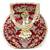 Maroon ethnic embroidered potli bag for women fancy evening bridal wristlet purse bag
