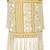 Golden ethnic embellished potli bag for women fancy evening wristlet purse bag
