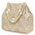 Peach potli bag for women handmade wristlet handbag stylish bridal purse fashion bag for girls