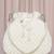 White beaded potli bag ethnic wristlet purse for women