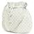 White beaded potli bag ethnic wristlet purse for women