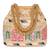 Peach embroidery potli bag handmade wristlet handbag stylish purse ethnic fashion bag for women