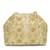 Golden embroidery potli bag ethnic wristlet purse for women & girls