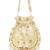 Embellished trendy potli bag ethnic wristlet purse for women