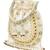 White embellished trendy potli bag ethnic wristlet purse for women & girls