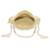 Golden embellished trendy potli bag bridal ethnic wristlet purse for women & girls