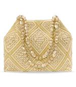 Embellished potli bag ethnic trendy wristlet purse for women