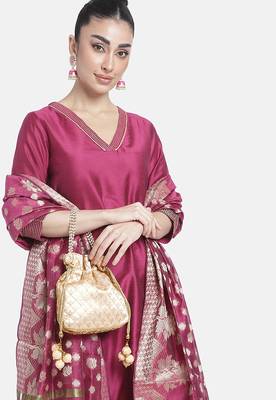 Indian potli bags gift for women evening bag clutch ethnic bride purse with drawstring 2