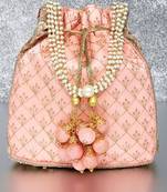 Indian potli bags gift for women evening bag clutch ethnic bride purse with drawstring
