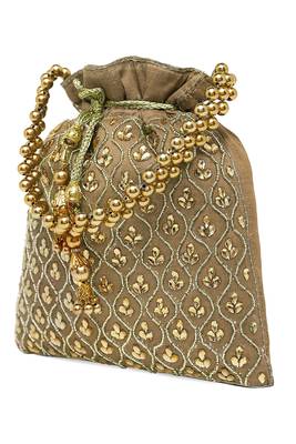 Potli bags gift for women evening bag clutch ethnic bride purse with drawstring 3