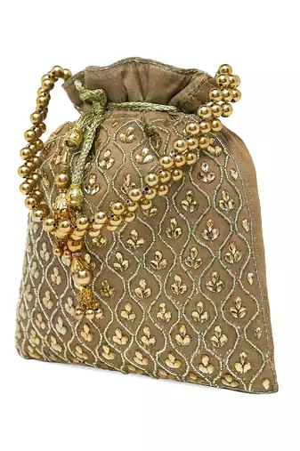 Potli bags gift for women evening bag clutch ethnic bride purse with drawstring
