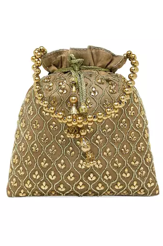 Potli bags gift for women evening bag clutch ethnic bride purse with drawstring