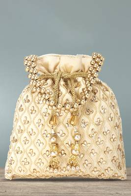 Indian potli bags gift for women evening bag clutch ethnic bride purse with drawstring 1