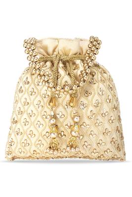 Indian potli bags gift for women evening bag clutch ethnic bride purse with drawstring 5