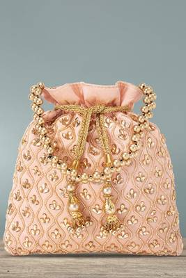 Indian potli bags for women evening bag ethnic bride purse with drawstring 1