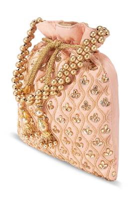 Indian potli bags for women evening bag ethnic bride purse with drawstring 3