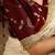 Maroon color satin silk saree with beige blouse heavy embroidered work